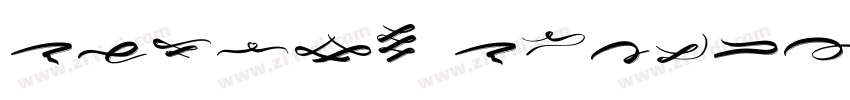 Script Swashes字体转换